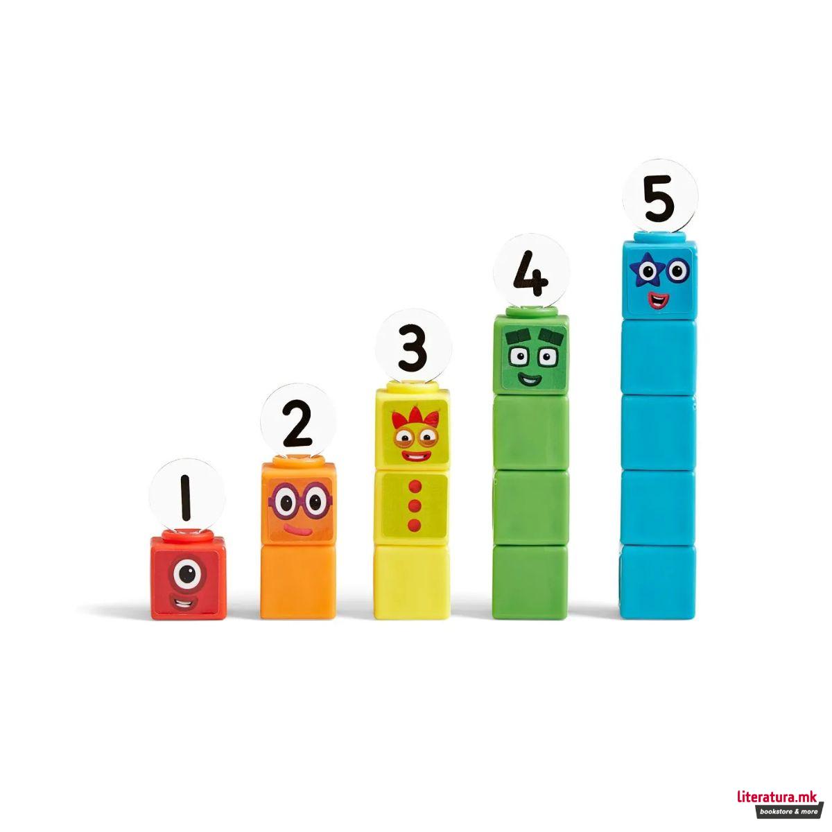 Сет за игра со математички коцки, MathLink® Cubes Numberblocks® Express Train