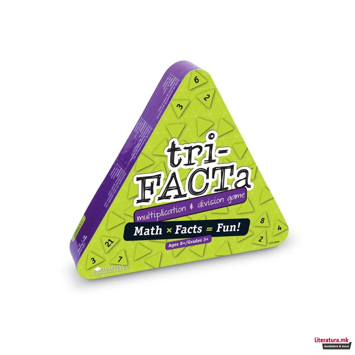 Математичка друштвена игра, tri-FACTa!™ Multiplication & Division Game 