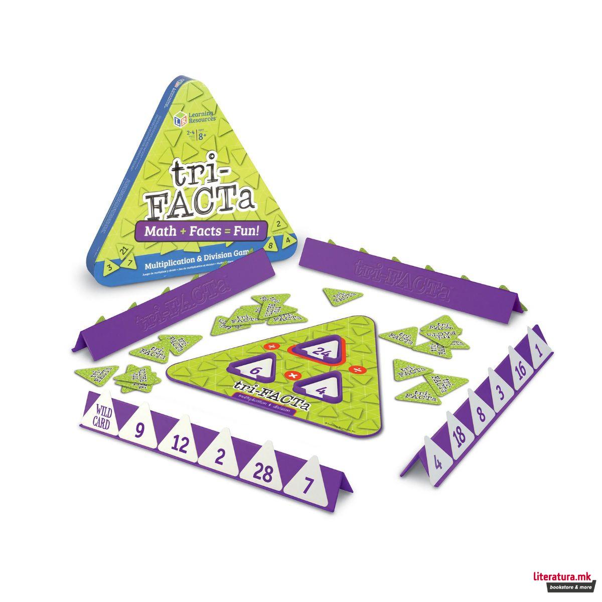 Математичка друштвена игра, tri-FACTa!™ Multiplication & Division Game 