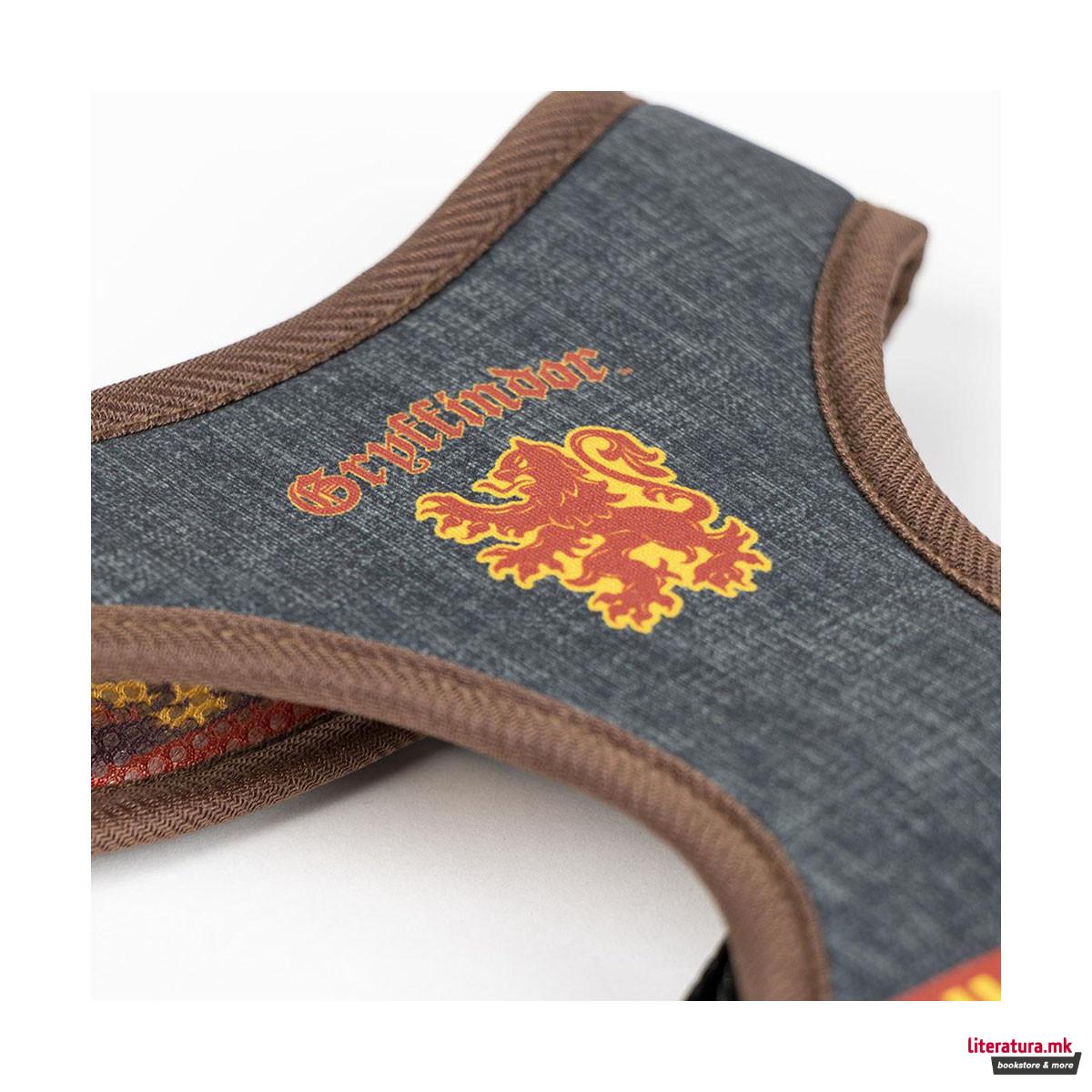 Двостран градник за куче - M/L, Harry Potter - Gryffindor