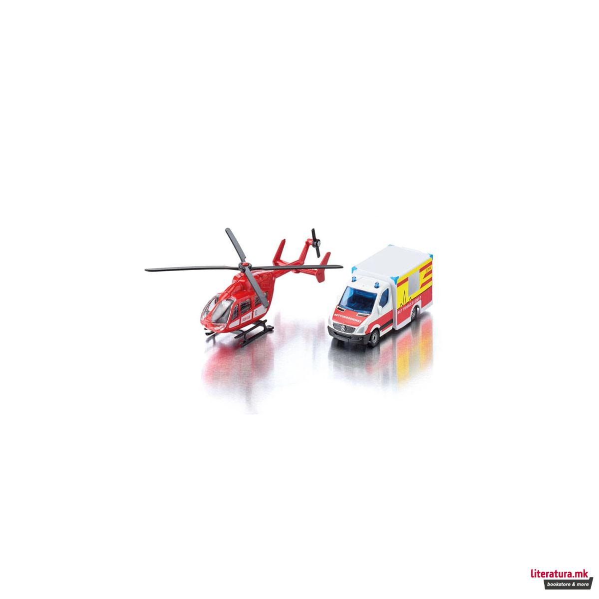 Сет фигури, Mercedes-Benz Ambulance & Helicopter 