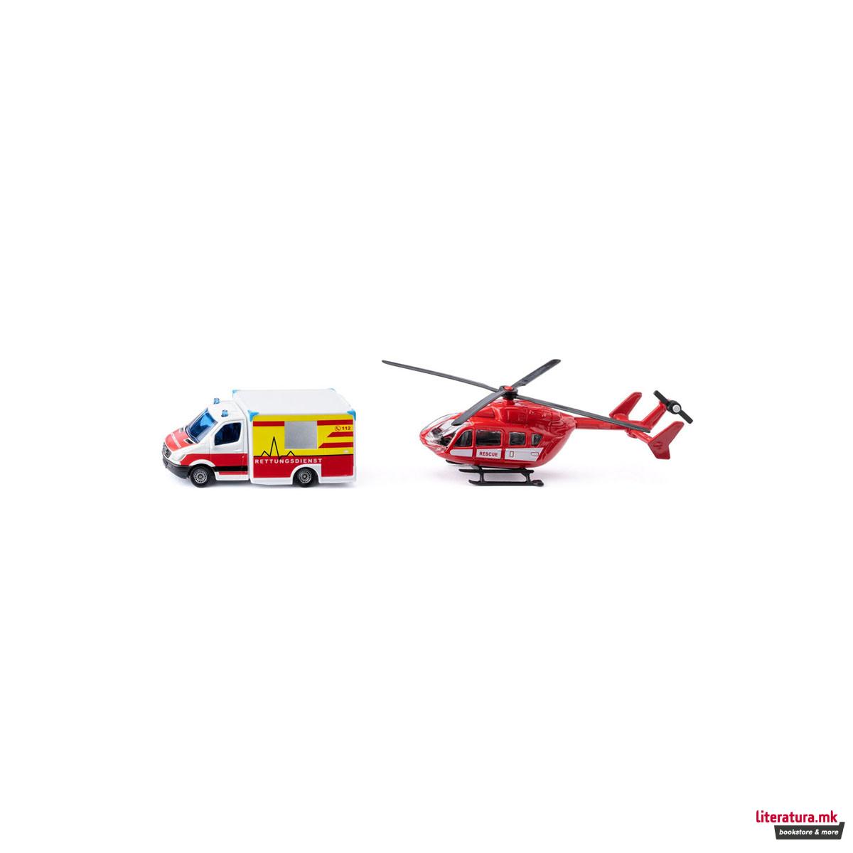 Сет фигури, Mercedes-Benz Ambulance & Helicopter 