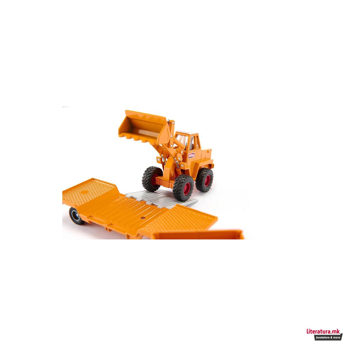 Фигура, Mercedes-Benz 710 with Kramer 411 4-wheel loader 