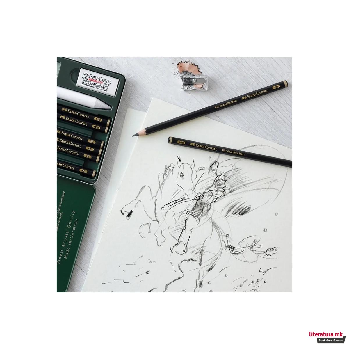 Сет за цртање, Pitt Graphite Matt, 1/11