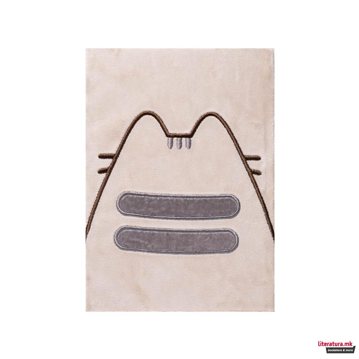 Нотес A5 со плишани корици, Pusheen
