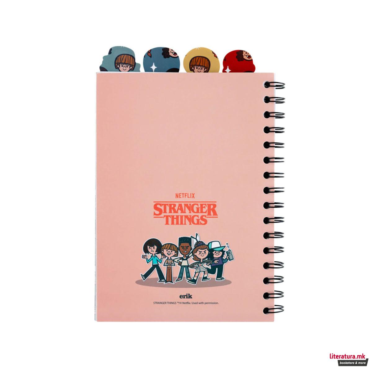 Нотес A5, Stranger Things