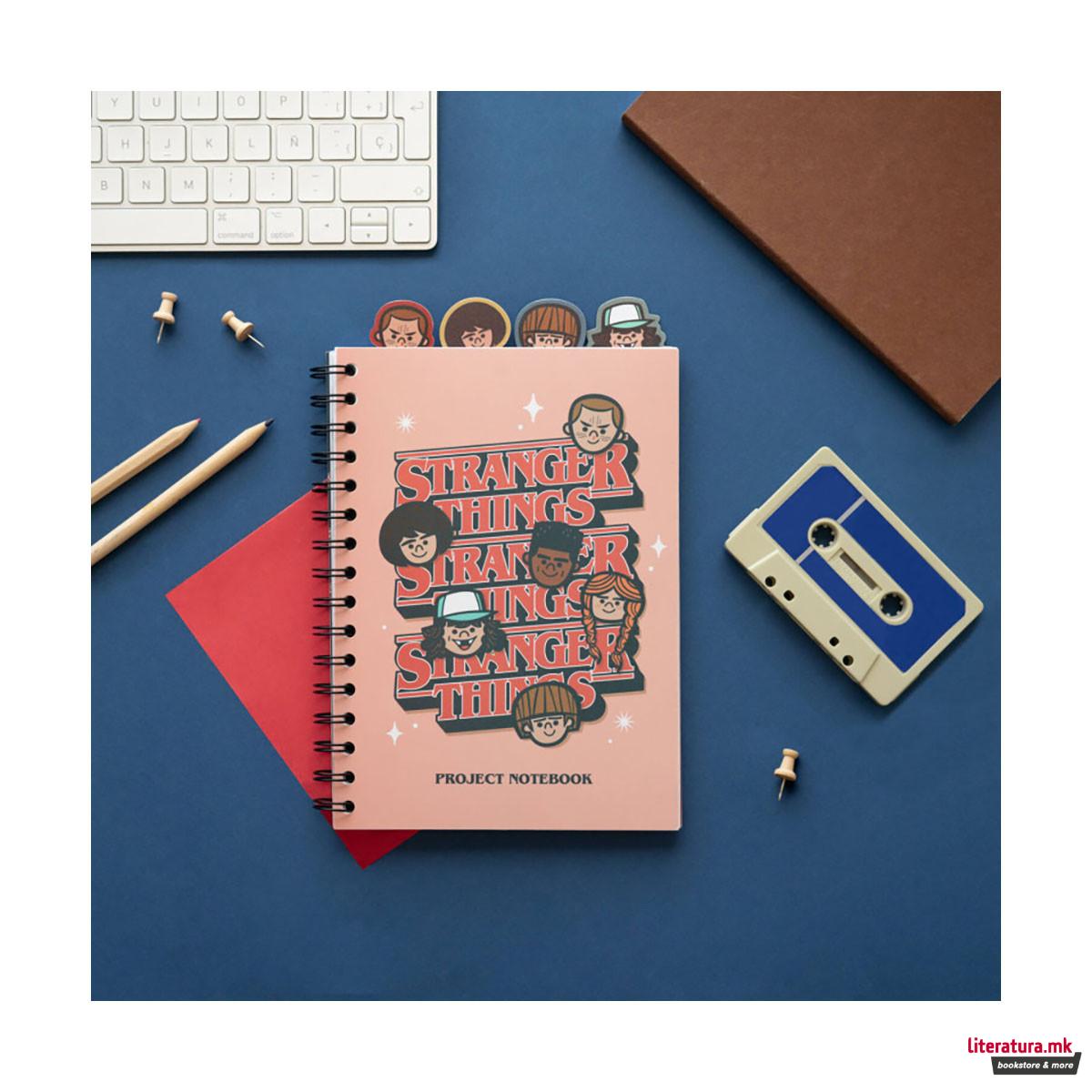 Нотес A5, Stranger Things