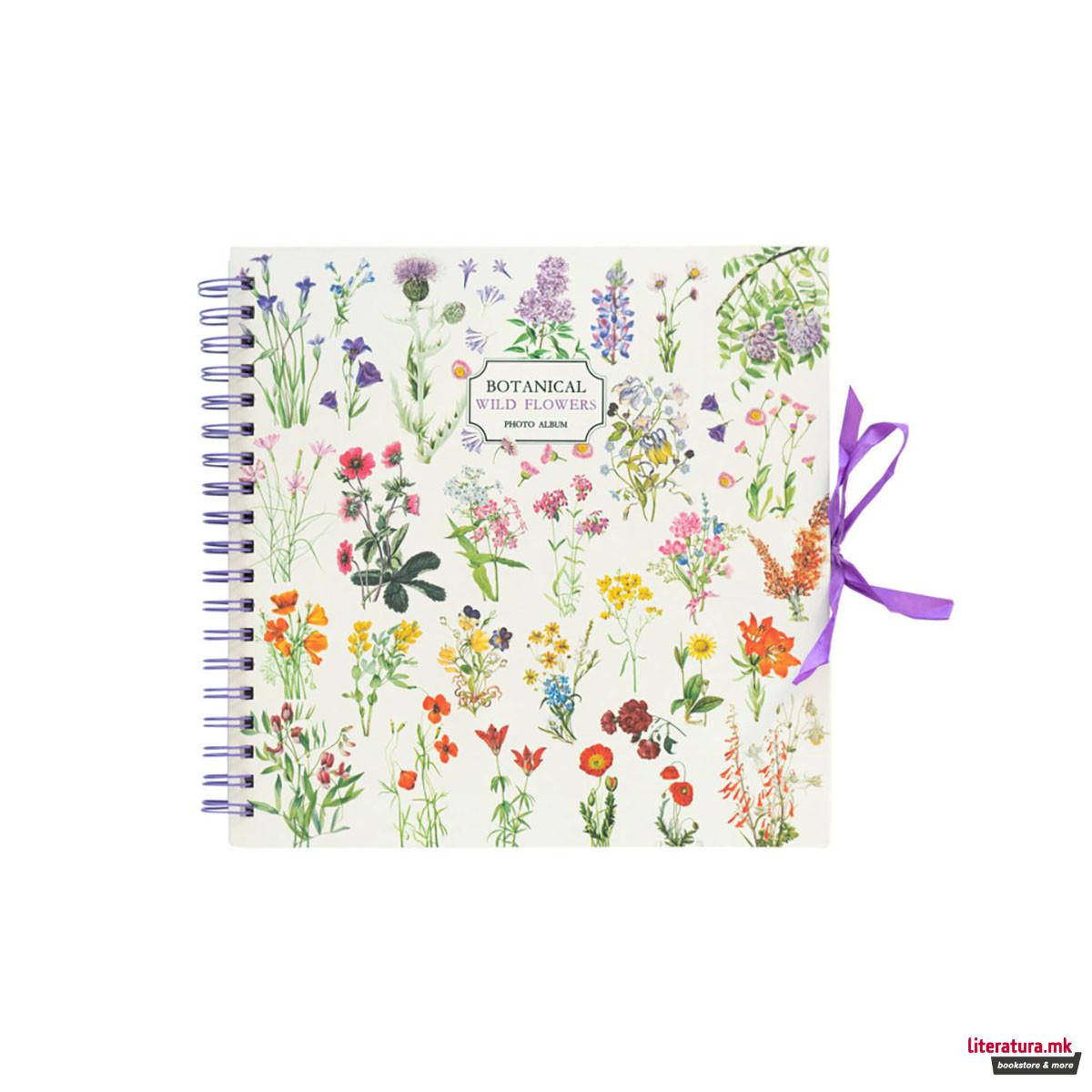 Скрапбук албум, Wild Flowers, 40 страници 