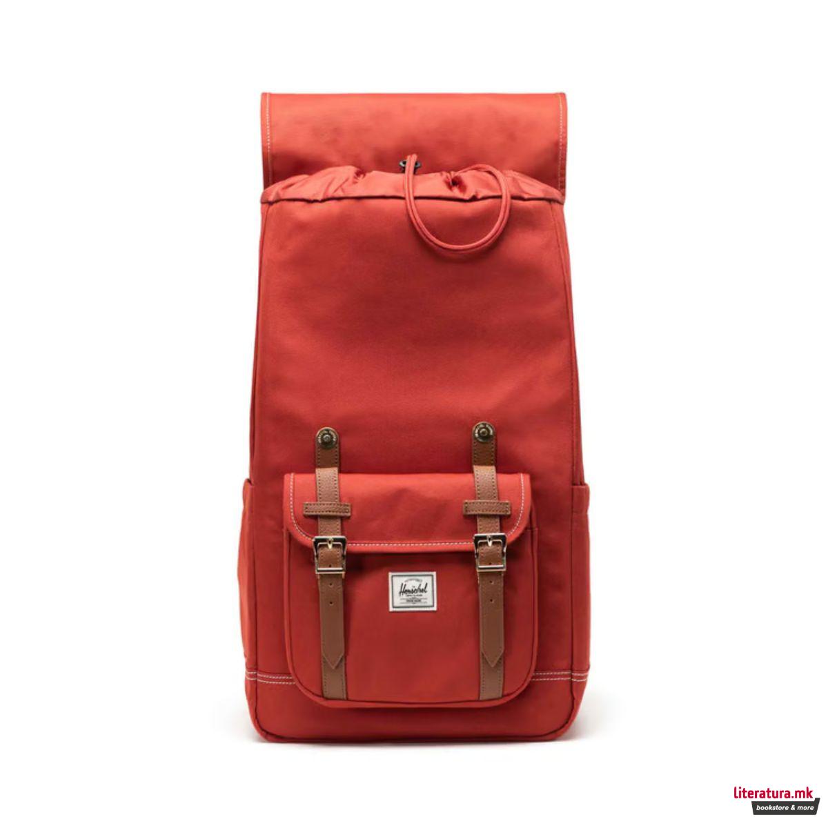 Ранец, Little America, Red Ochre/White Stitch