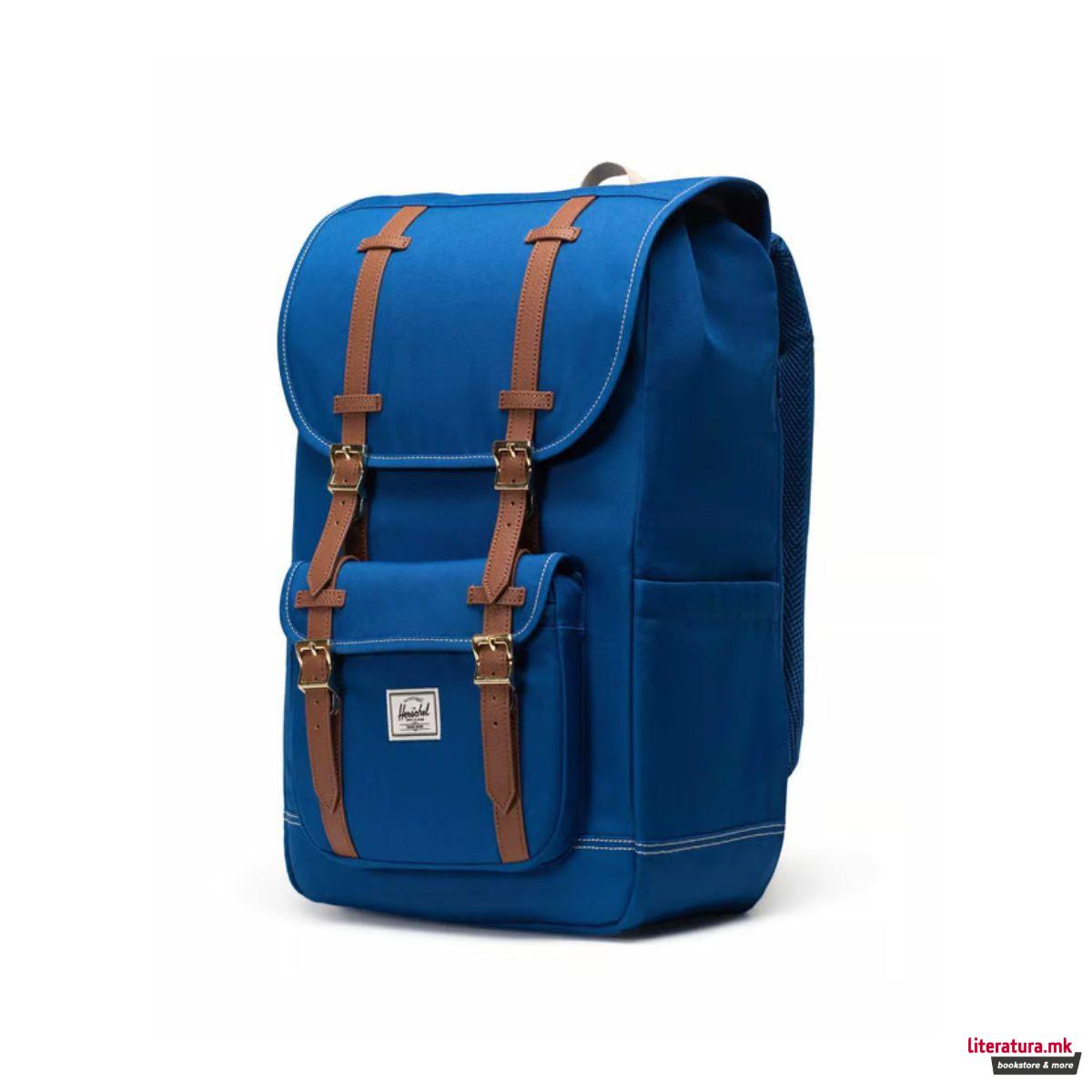 Ранец, Little America, True Blue/White Stitch