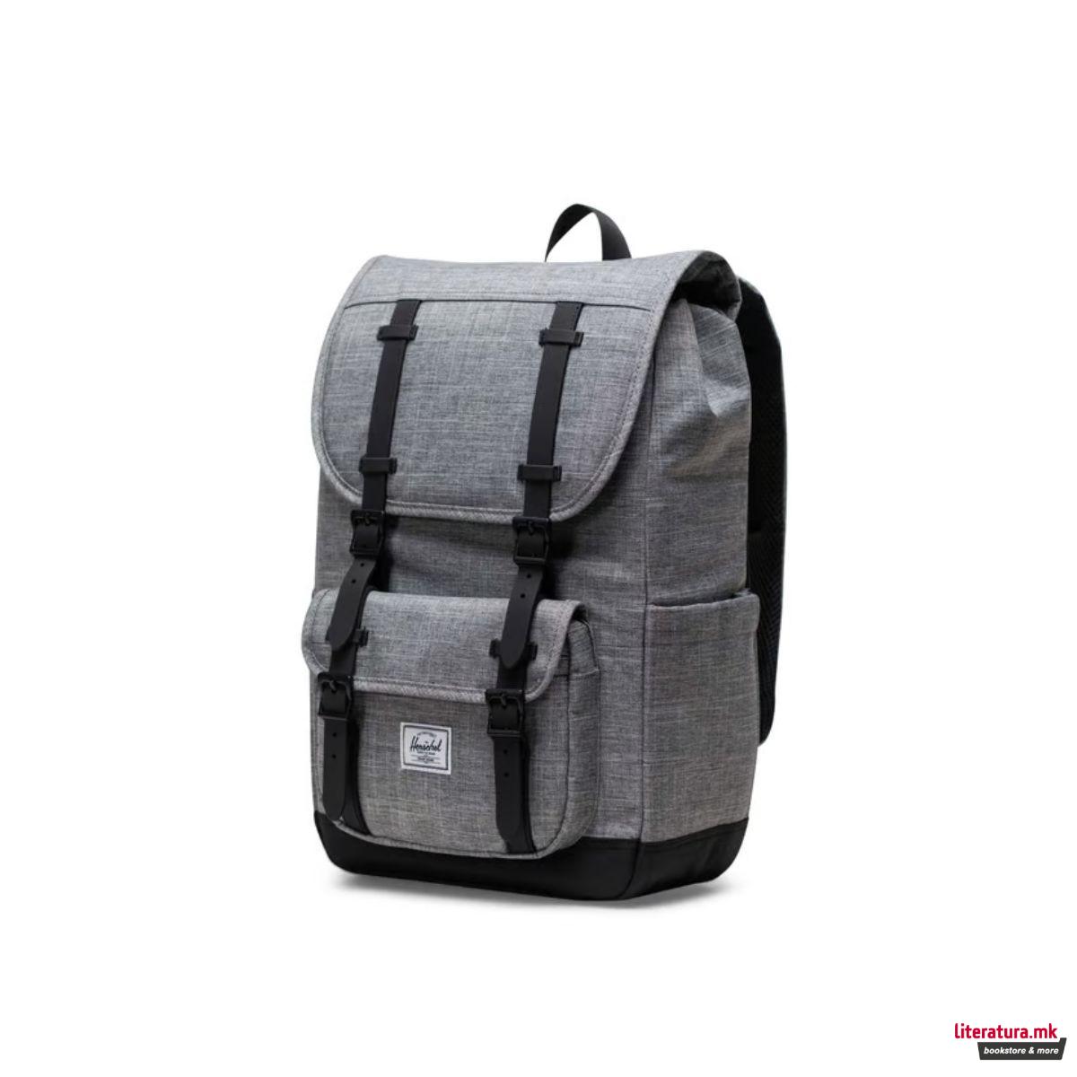 Ранец, Little America Mid-Volume, Raven Crosshatch