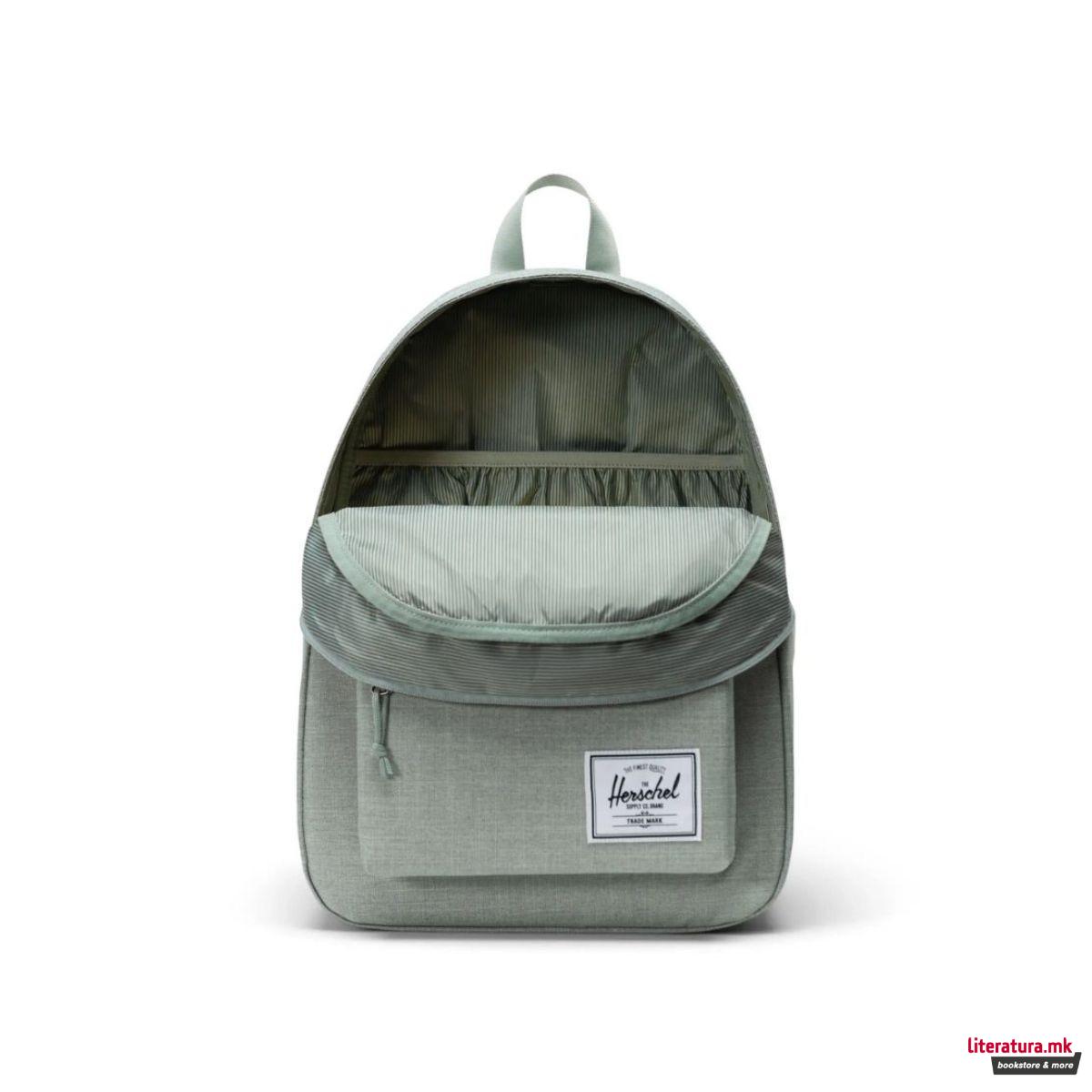 Ранец, Classic, Iceberg Green Crosshatch