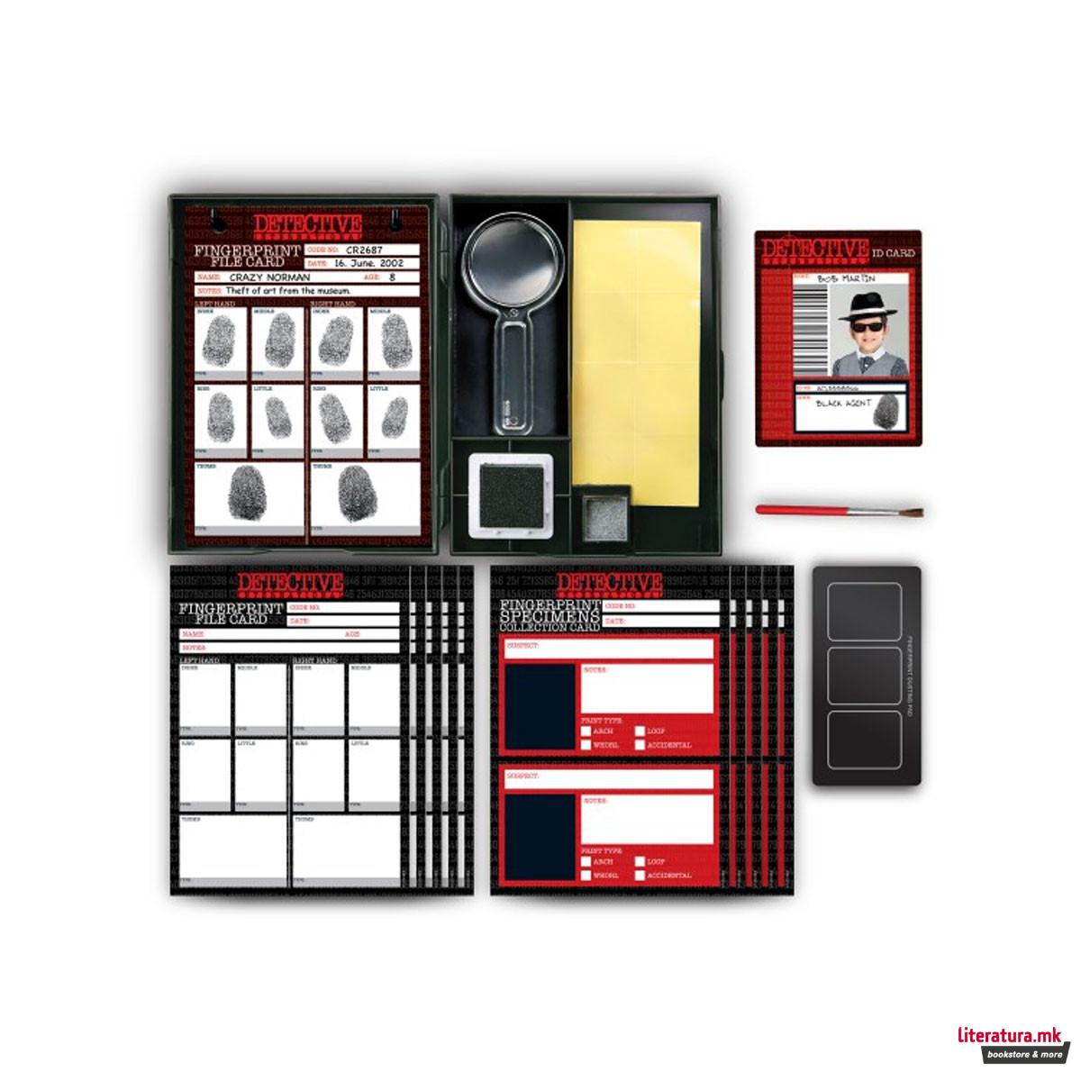 СТЕМ сет, Kidzlabs, Spy Science - Detective Forensic Tool Kit 