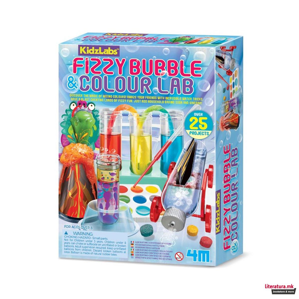 СТЕМ сет, Kidzlabs, Fizzy Bubble and Colour Lab 