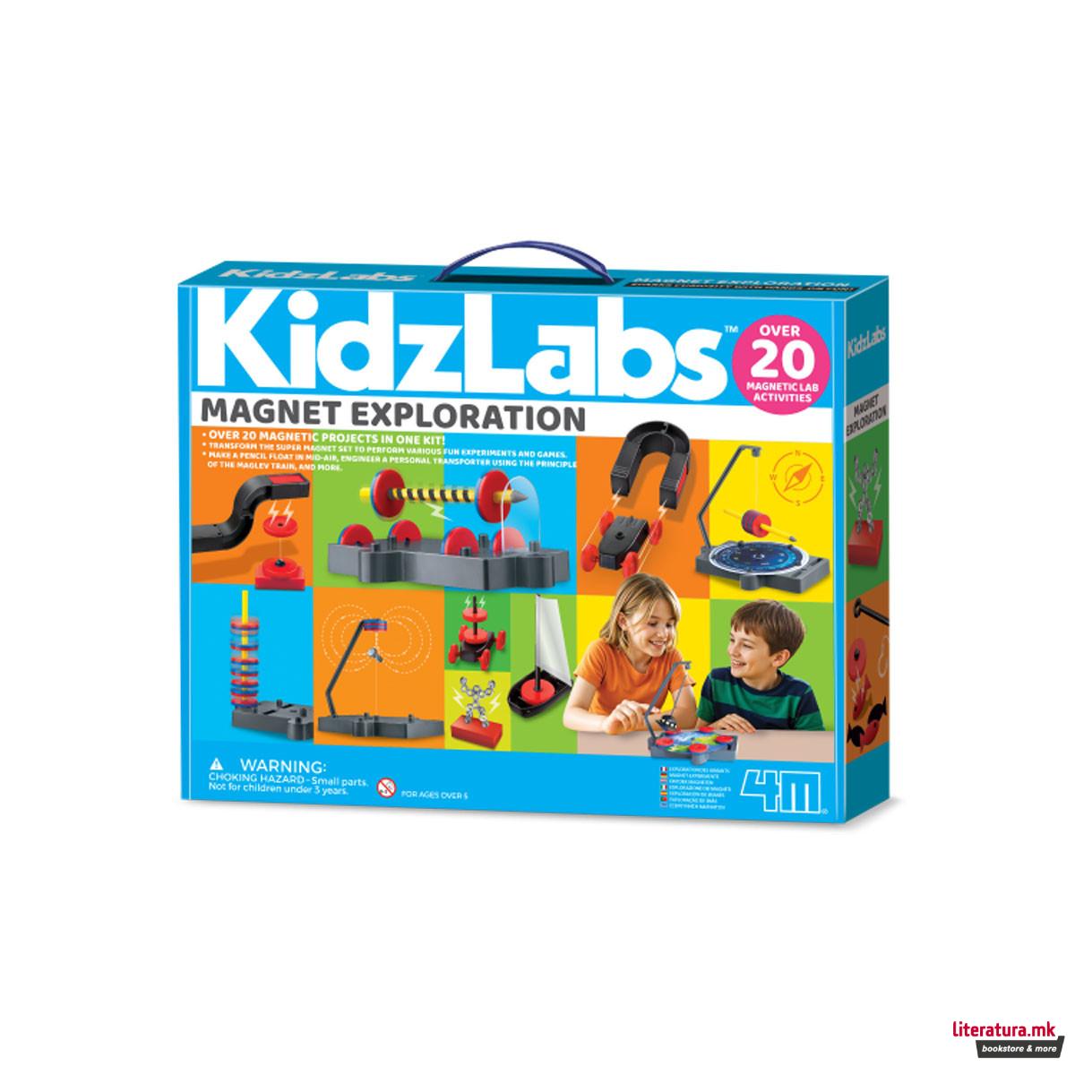 СТЕМ сет, Kidzlabs, Magnet Exploration 