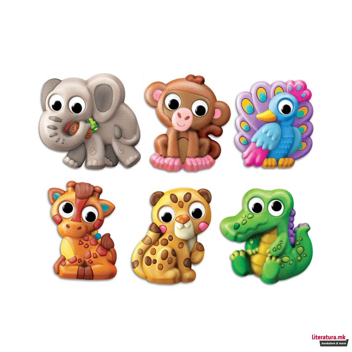 Сет за изработка, Mould & Paint: Googly Eyes Animals 