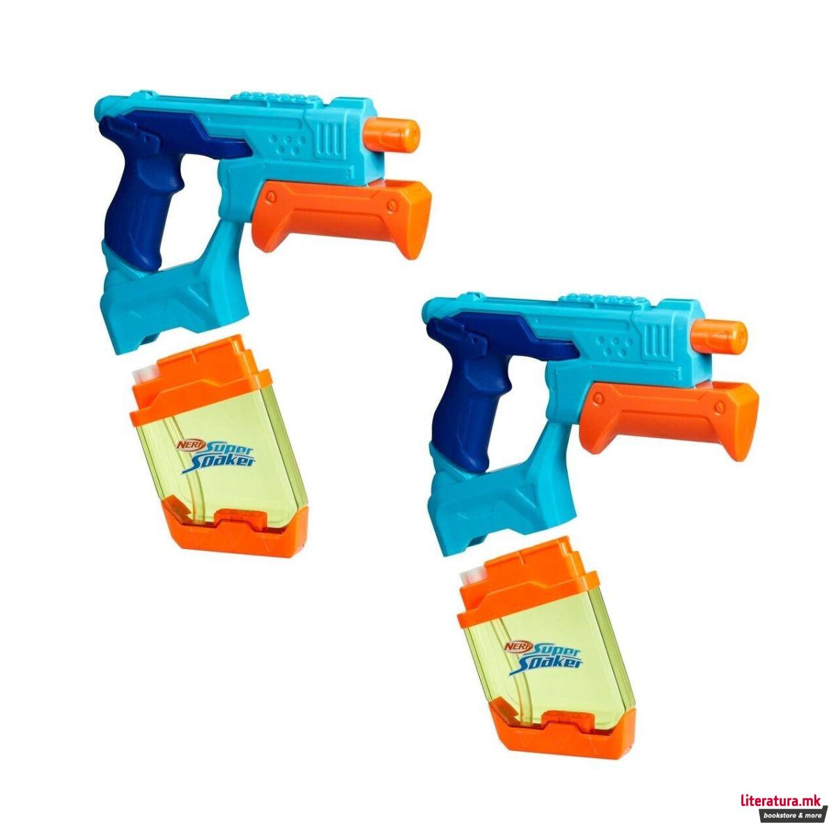 Сет од 2 пиштоли на вода, NERF Dunk Fill 2-Pack 