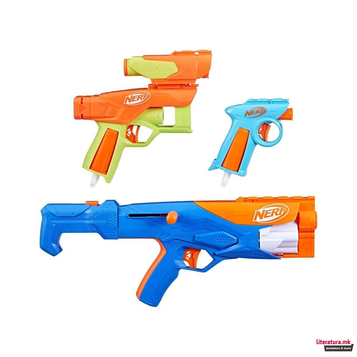 Пиштол со мека муниција, NERF N Series Gear Up Pack 