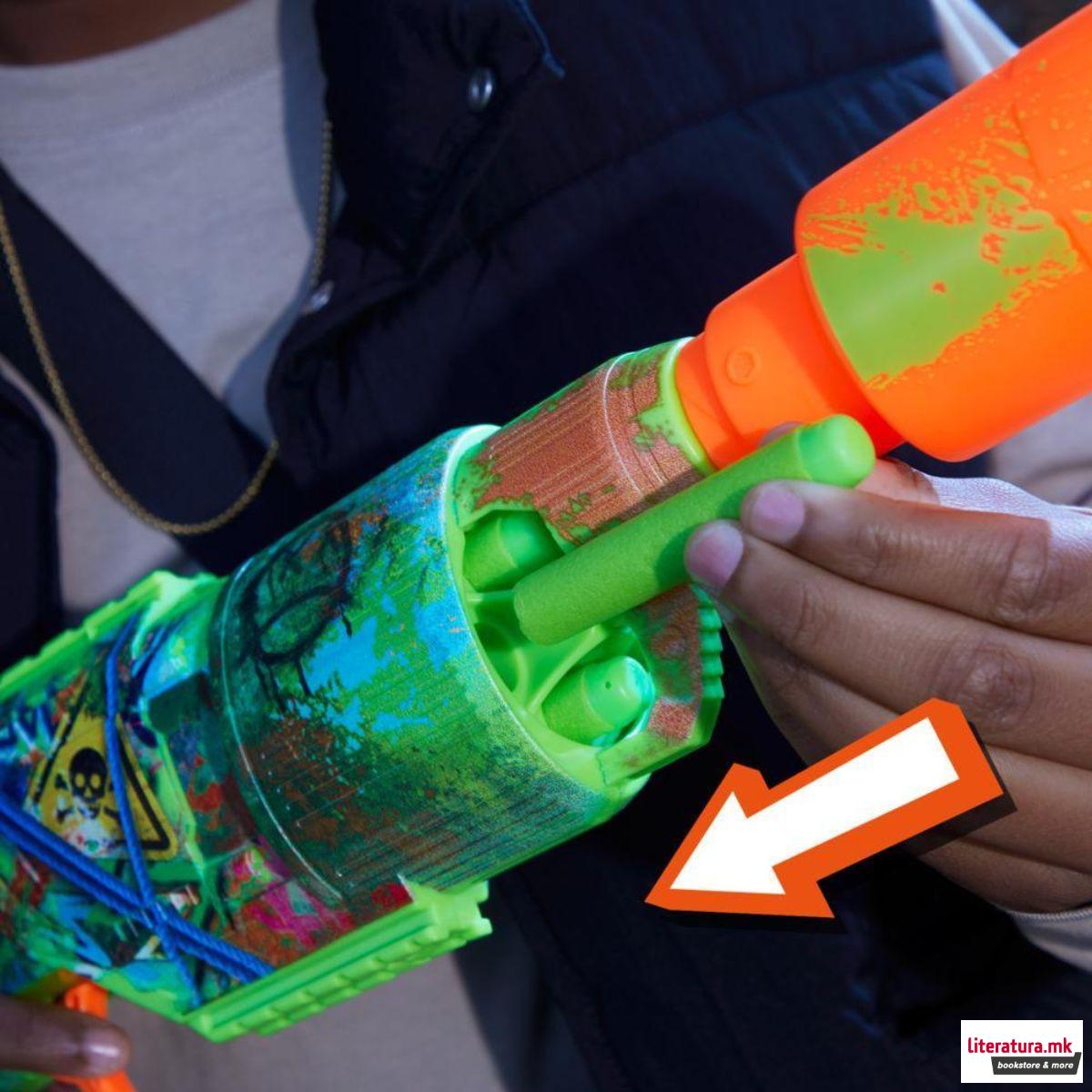 Пиштол со мека муниција, NERF Zombie Driller 