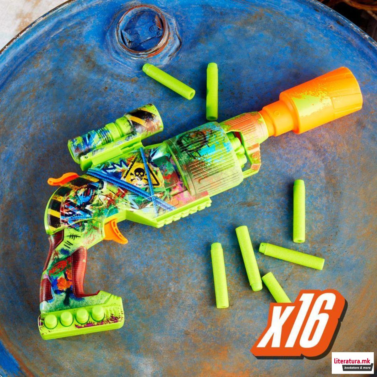 Пиштол со мека муниција, NERF Zombie Driller 