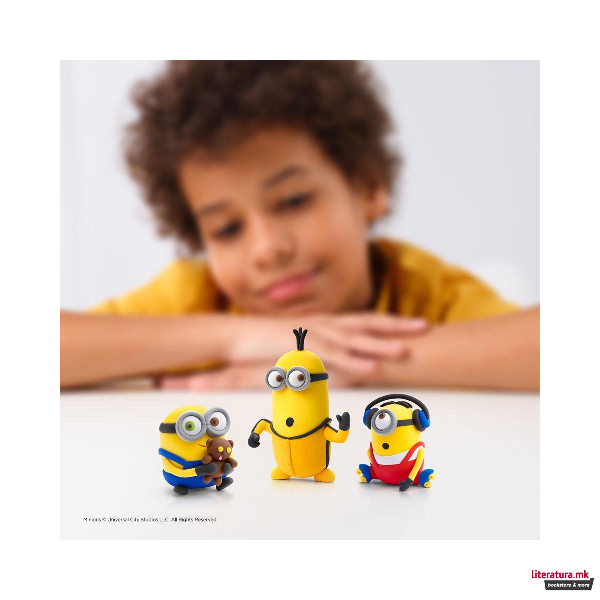 Сет за изработка со глина Minions 