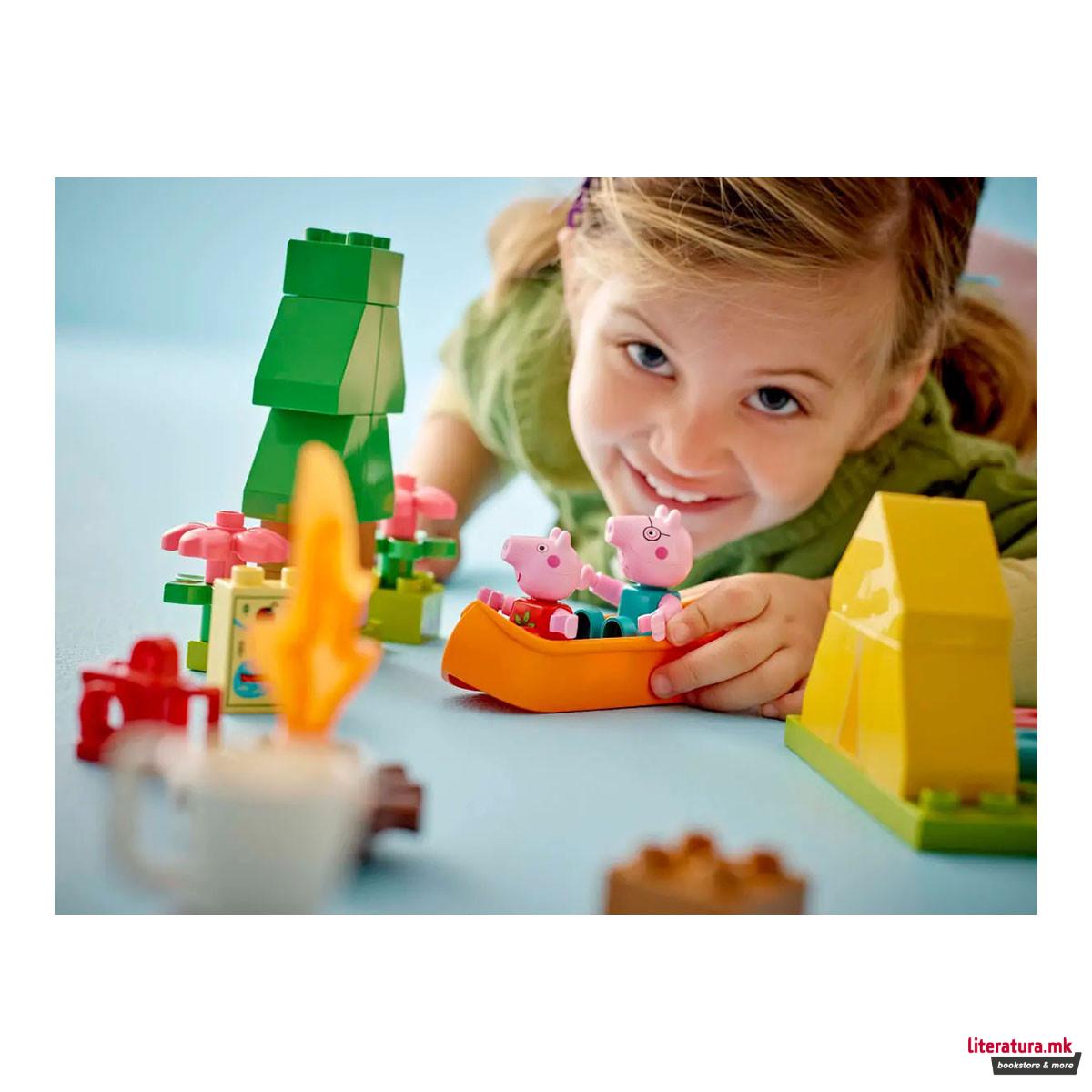 LEGO коцки, Peppa Pig, Camping Trip 