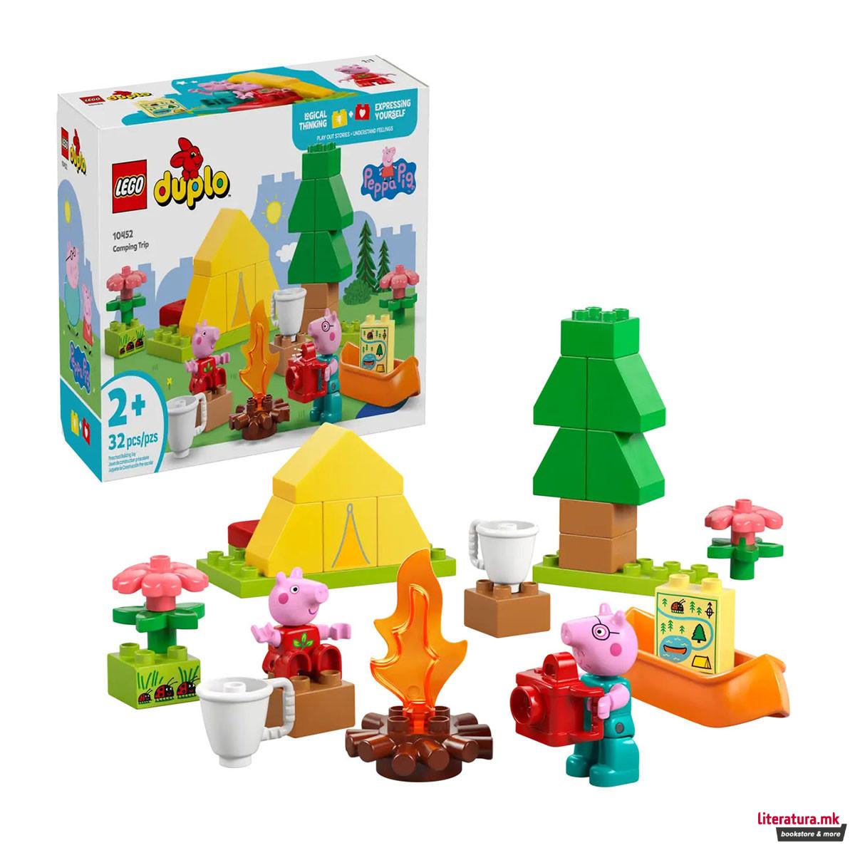LEGO коцки, Peppa Pig, Camping Trip 