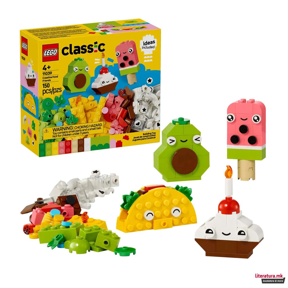 LEGO коцки, Classic, Creative Food Friends
