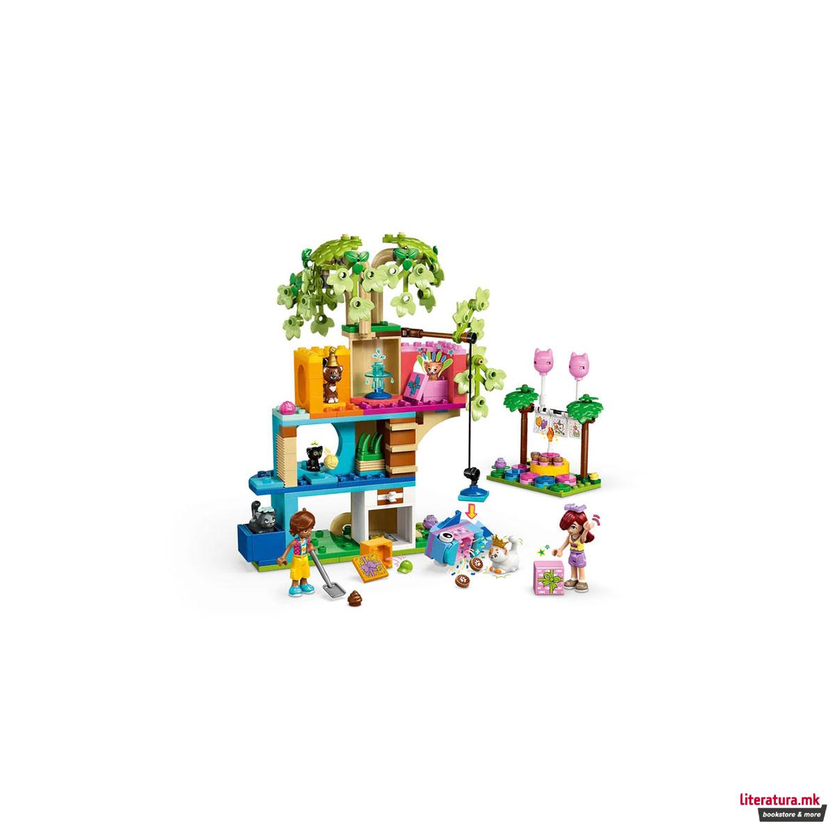 LEGO коцки, Friends, Cat Birthday Party & Tree House 