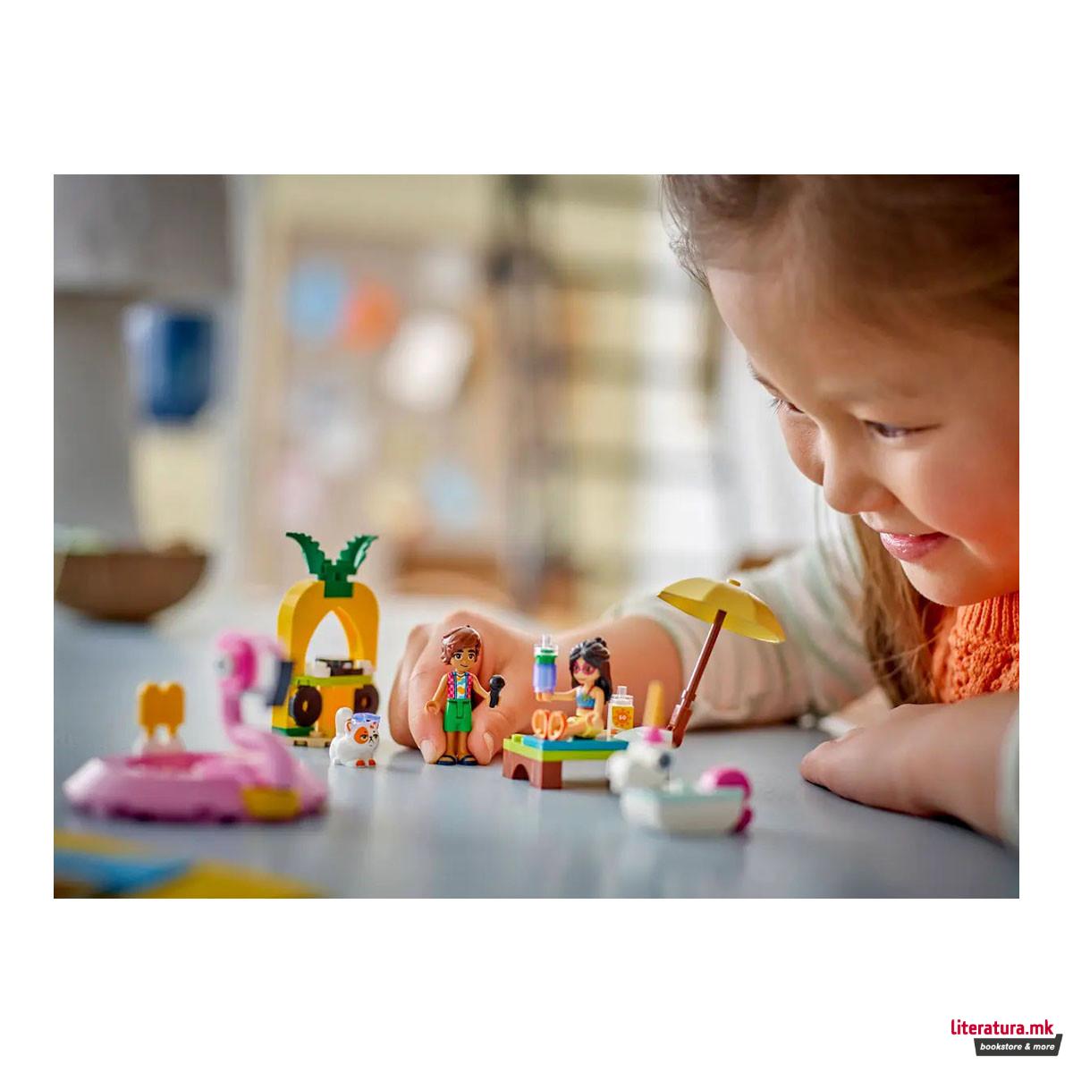 LEGO коцки, Friends, Unicorn & Flamingo Pool Party