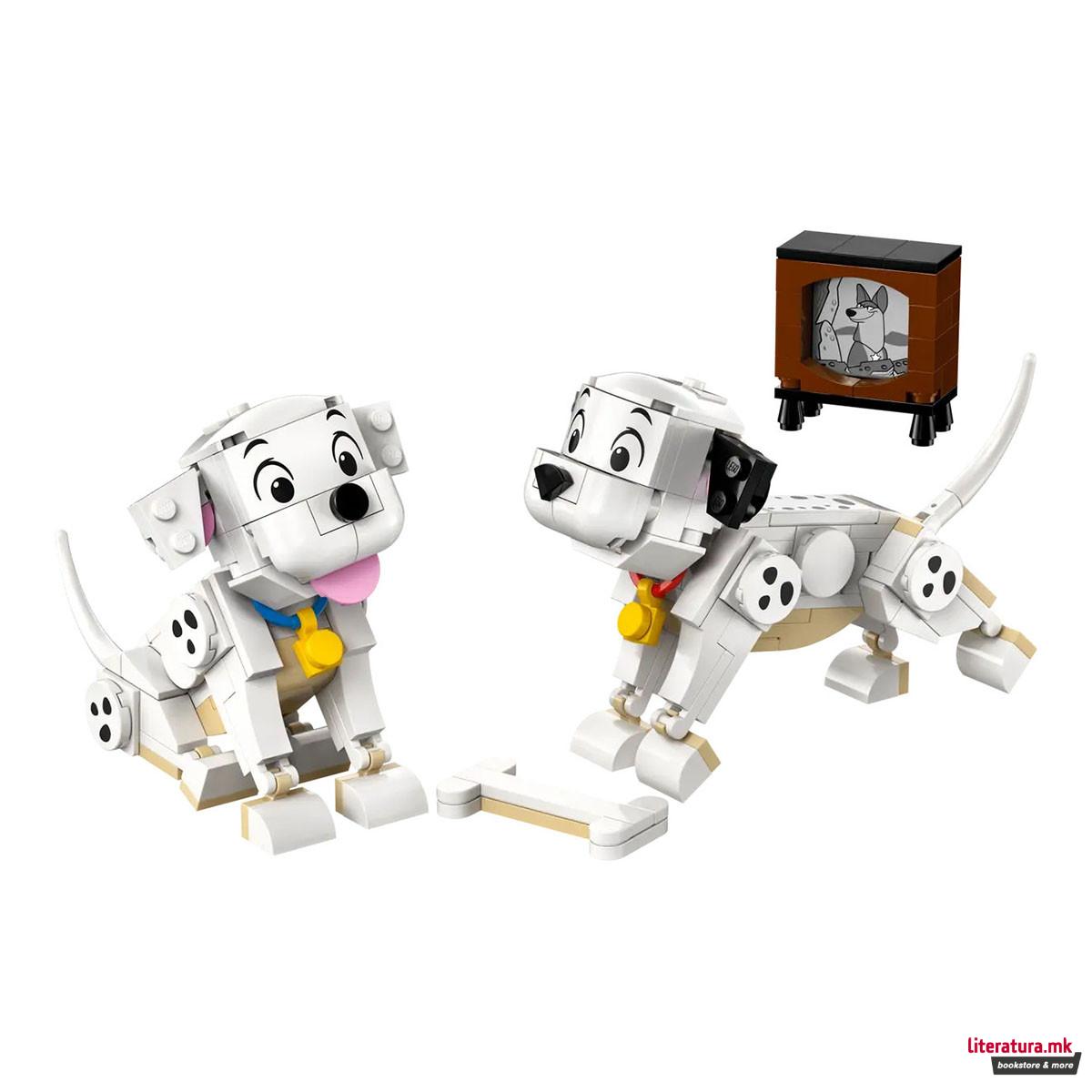LEGO коцки, Disney, Lucky & Penny 101 Dalmatians Puppies