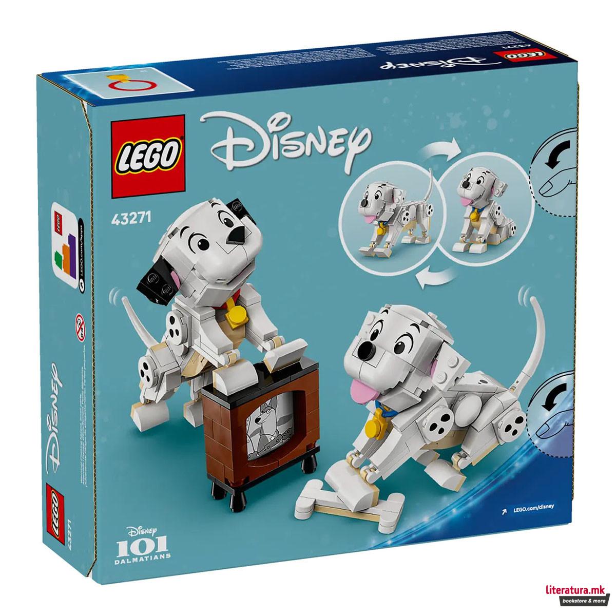 LEGO коцки, Disney, Lucky & Penny 101 Dalmatians Puppies