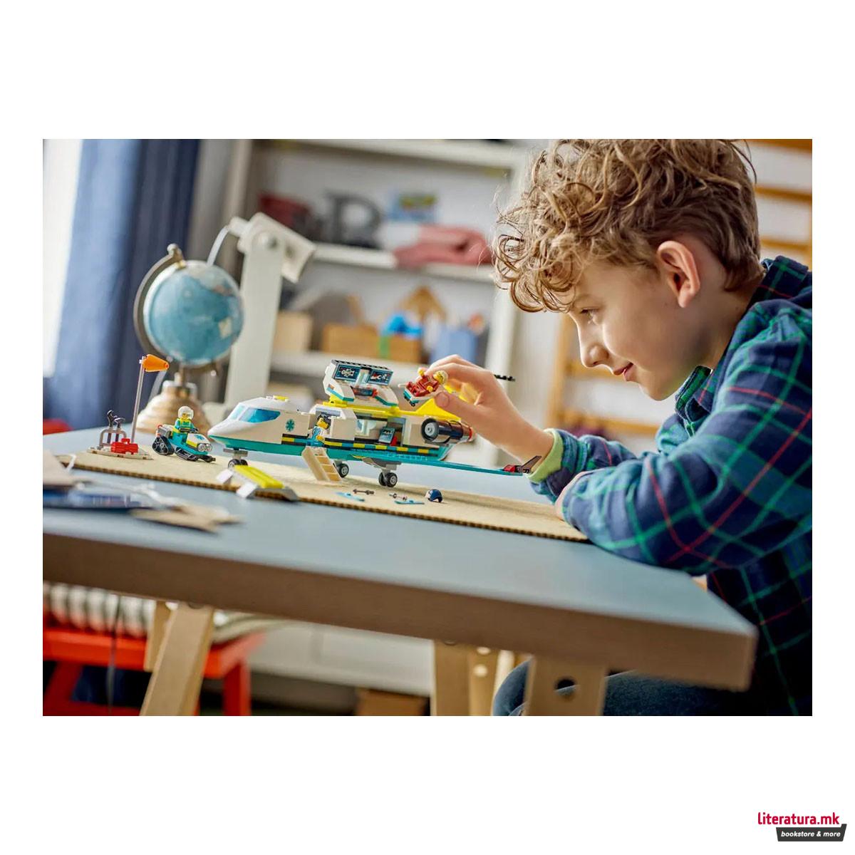 LEGO коцки, City, Emergency Air Ambulance Airplane