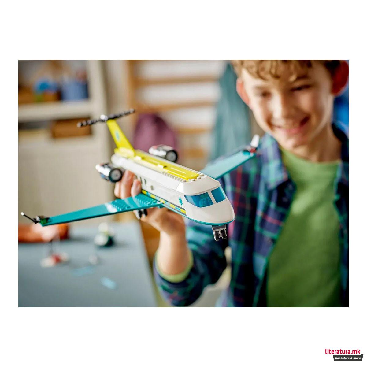 LEGO коцки, City, Emergency Air Ambulance Airplane