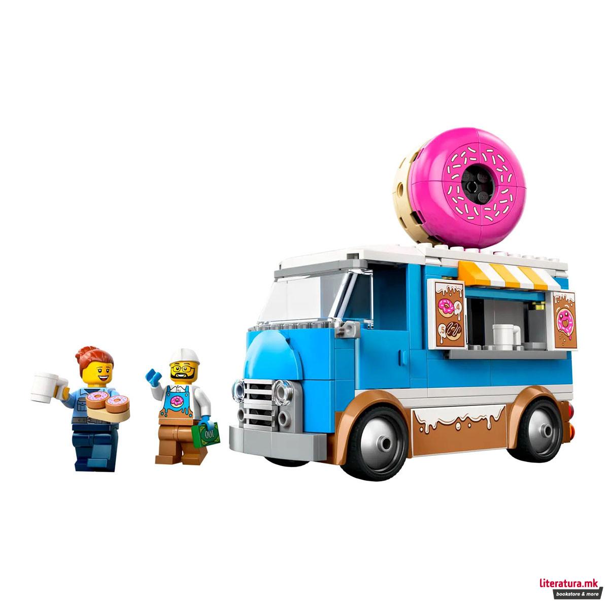 LEGO коцки, City, Donut Truck