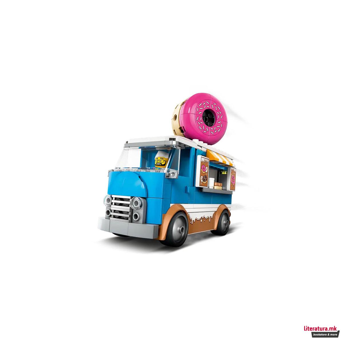 LEGO коцки, City, Donut Truck