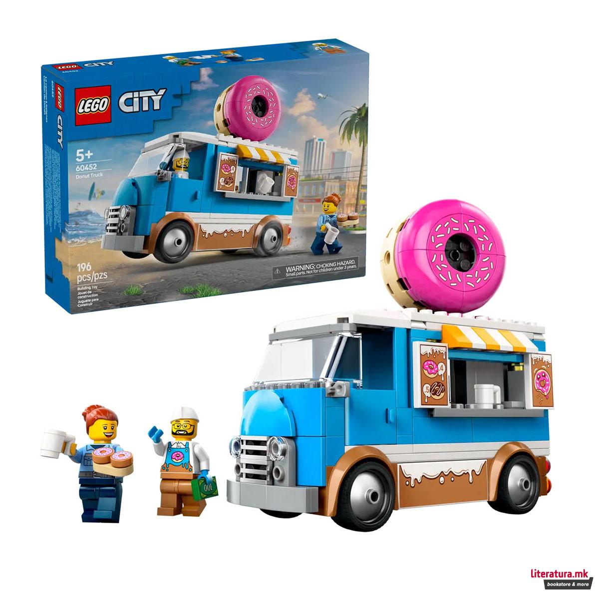LEGO коцки, City, Donut Truck
