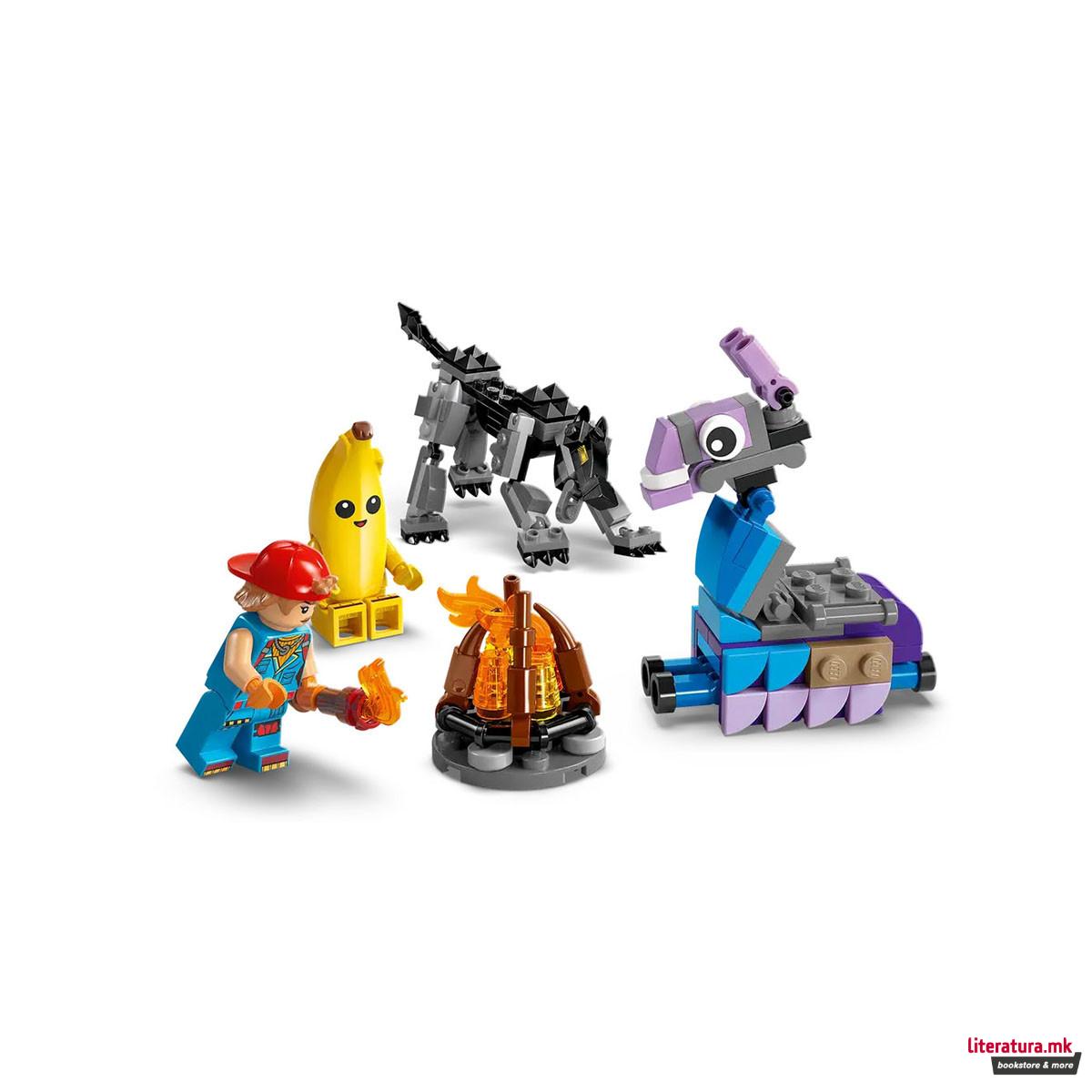 LEGO коцки, Fortnite, Peely & Sparkplug's Camp 