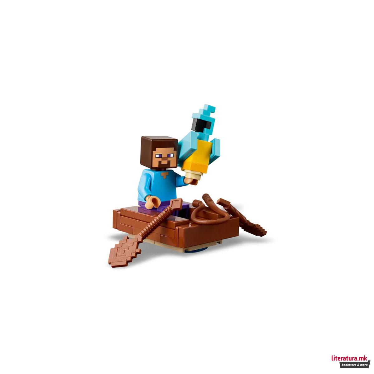 LEGO коцки, Minecraft, The TNT Jungle House 