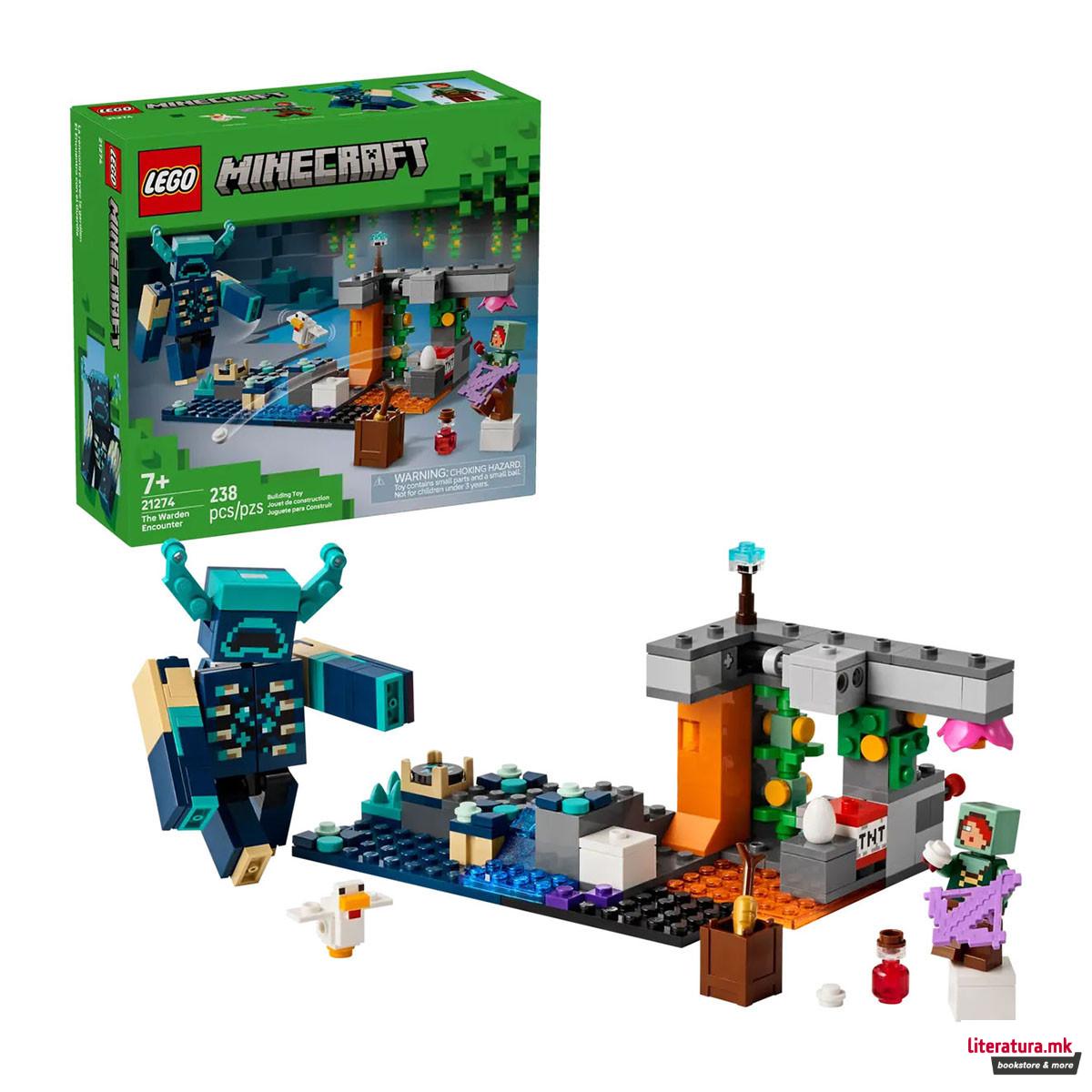 LEGO коцки, Minecraft, The Warden Encounter