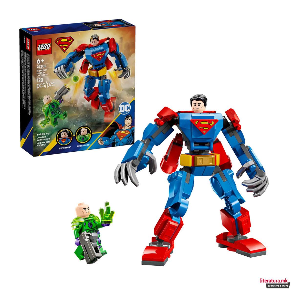 LEGO коцки, DC, Superman™ Mech vs. Lex Luthor™