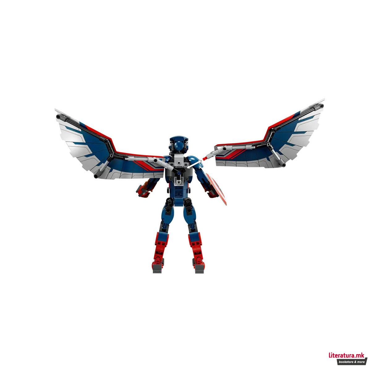 LEGO коцки, Marvel, New Captain America Construction Figure