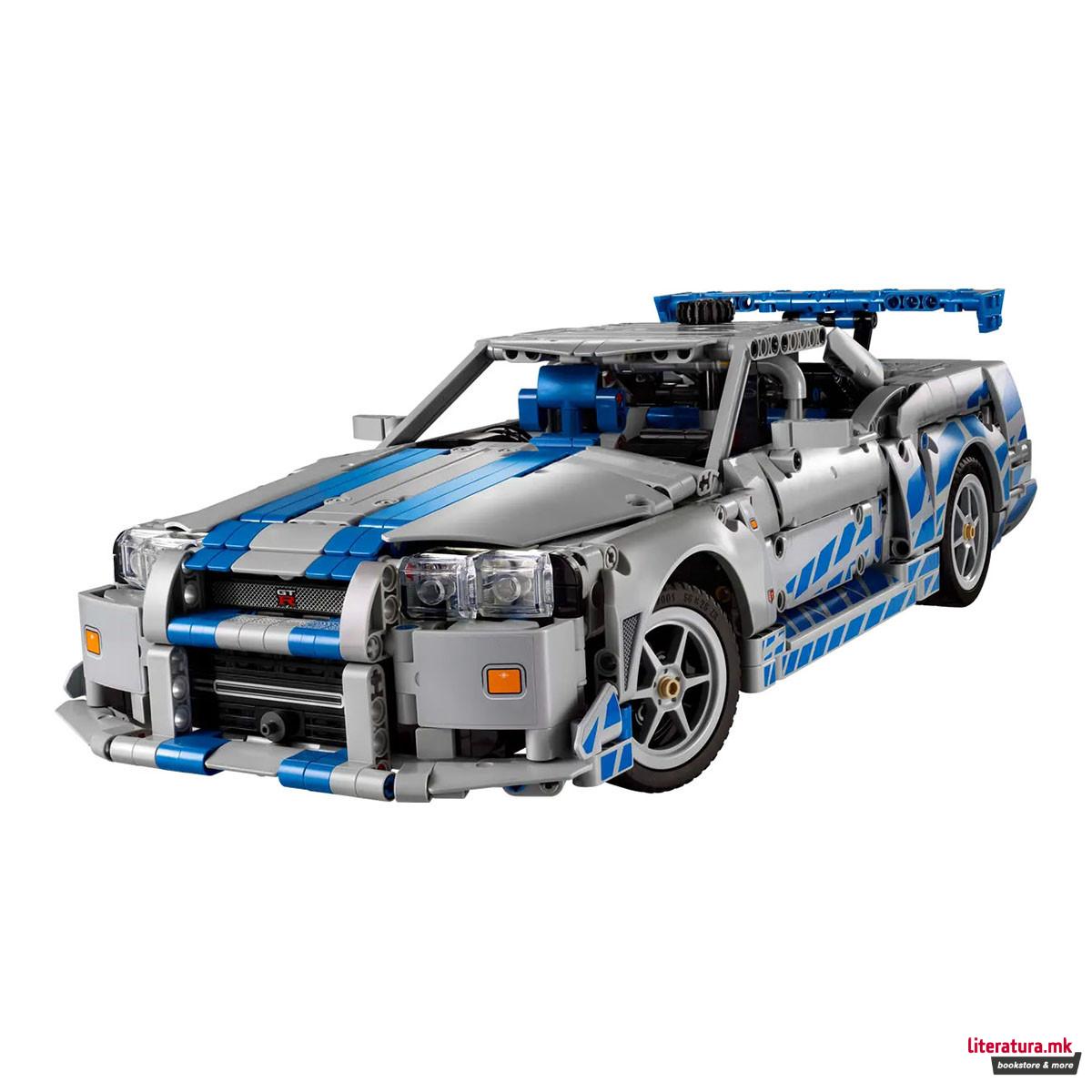 LEGO коцки, Technic, 2 Fast 2 Furious Nissan Skyline GT-R (R34) Car