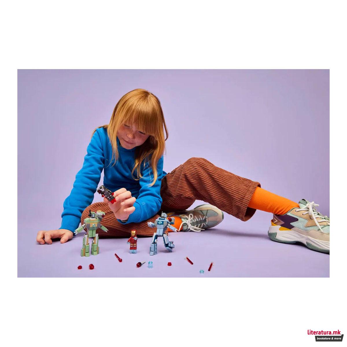 LEGO коцки, Marvel, Iron Man & War Machine vs. Hammer Drones 