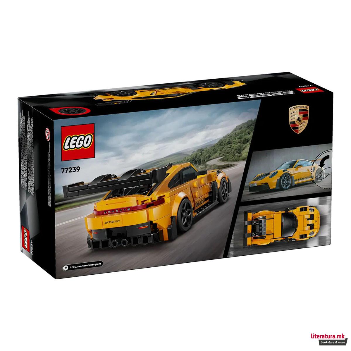 LEGO коцки, Speed Champions, Porsche 911 GT3 RS Super Car 