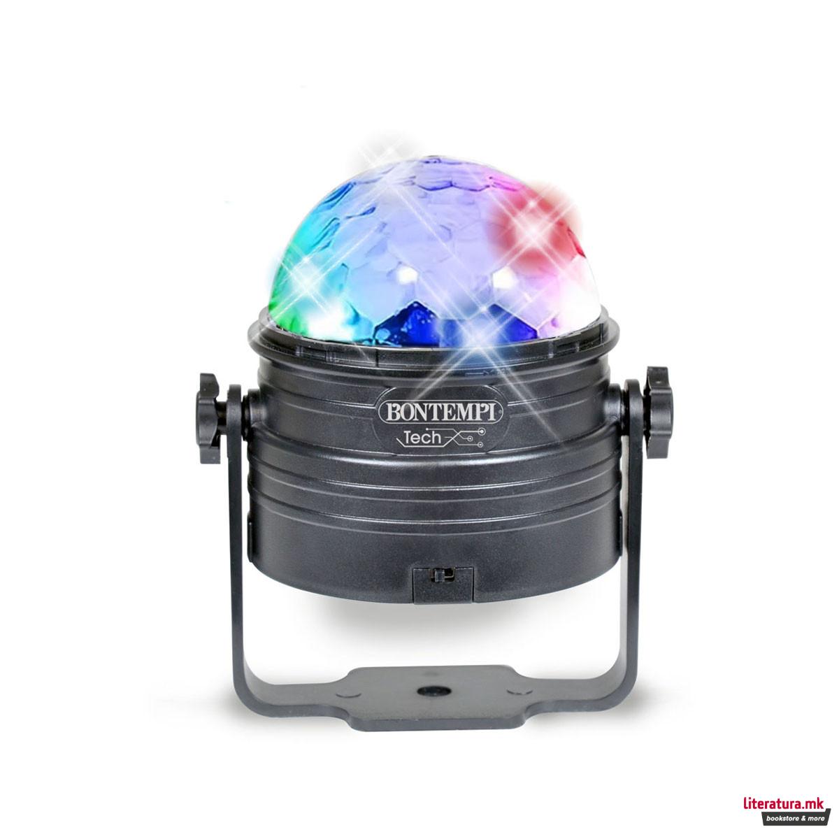 Ротирачка диско топка со LED светло со 35 ефекти 