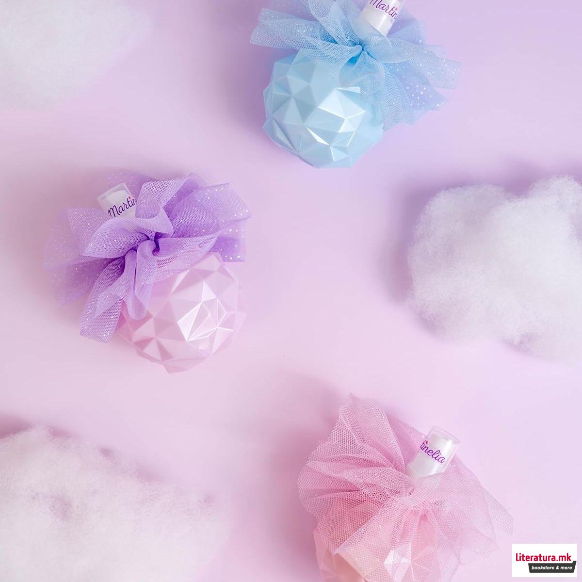 Детски парфем со светки, Starshine - Purple, 100 ml 