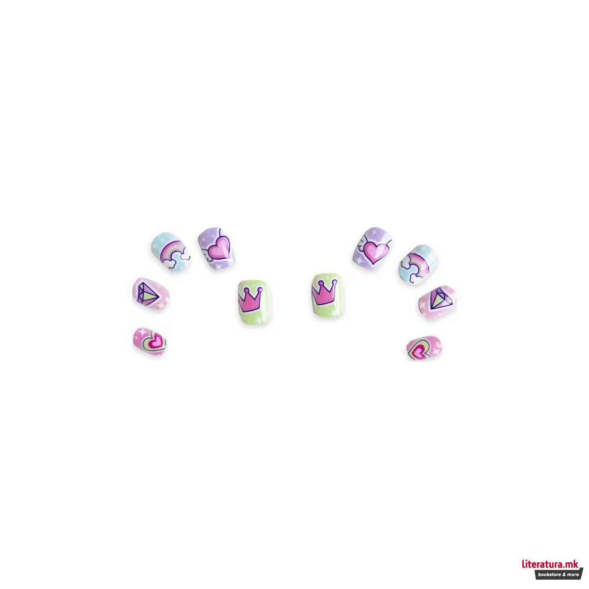 Самолепливи нокти, Super Girl, 1/10 