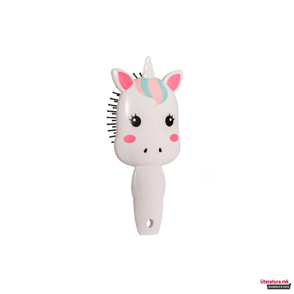 Четка за коса, Unicorn, 3 бои 