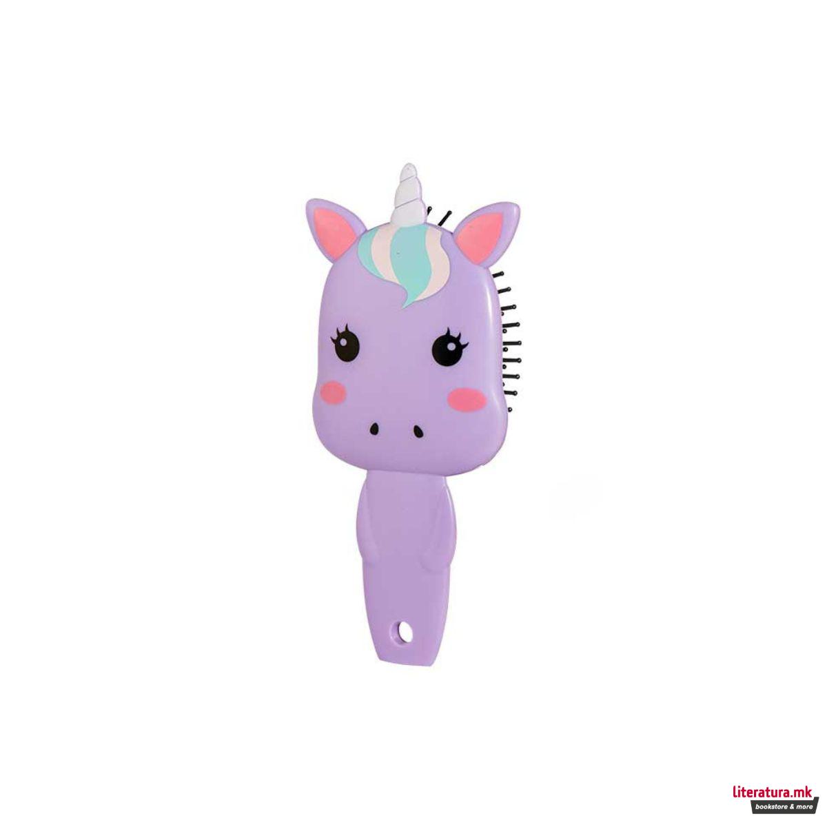 Четка за коса, Unicorn, 3 бои 